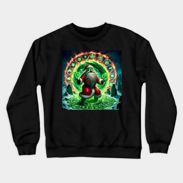 Hail Santa Crewneck Sweatshirt by OddHouse